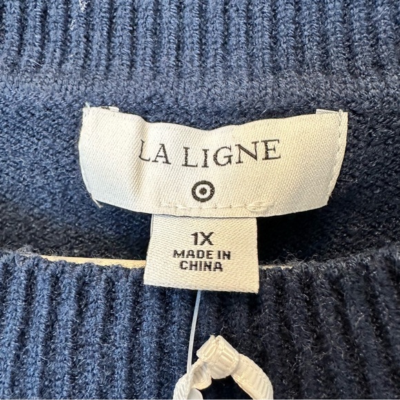 Target X La Ligne Striped Sweater NWT! Plus ❤️💙 - Picture 5 of 9